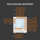 Корпус Cougar Airface Pure Pro White - изображение 15
