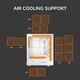 Корпус для ПК Cougar Airface Pure RGB білий ігровий Mid Tower ATX з 4 вентиляторами RGB 120 мм - зображення 14