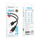 Кабель USB Borofone BX110 Type-C 3A Чорний - изображение 4