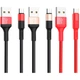 Кабель USB Hoco X26 Xpress Charging Micro Червоний - изображение 1