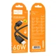 Кабель USB Hoco X113 Type-C to Type-C 60W Колір Чорний - зображення 6