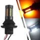 Дневные ходовые огни с функцией поворота Autoexpect 66smd 4014 цоколь 7440 Белый Жёлтый 12V (91166) - изображение 2