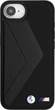 Etui plecki BMW Oversized Stripes MagSafe do Apple iPhone 16e Black (BMHMPSE424PUOCSK) - obraz 1