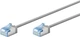 Патч-корд Goobay RJ45 FTP6a 0.15m patch Slim Ultra Flexi PoE+ Cu сірий(75.07.4304) - изображение 2