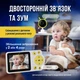 Видеоняня LELIK Mini Alien с большим HD-экраном, двухсторонней связью, датчиком плача, движения и температуры, с ночным видением - изображение 6