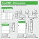 Щит 8 модулей (внутренняя установка) Schneider Electric Resi9 Mini Pragma MIP22108 - изображение 2