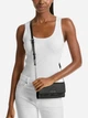 Набор (сумка кросс-боди + кошелек) женский из натуральной кожи Michael Kors Jet Set 487872808 Черный (1159849150) - изображение 2