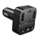 АЗП з FM-модулятором HOCO E87 Delta 35W(1A1C) car BT FM transmitter (6942007658980) - изображение 4