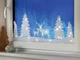 Новорічний декор з гірляндою Олені Livarno Home 60 х 30 см Led прикраса на вікно стіну поличку - зображення 2