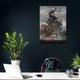 Интерьерная картина Бог войны, Кратос и сын, сражение с гигантом, God Of War, GoW, 42×30 см (id3014) - изображение 5