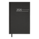 Ежедневник датированный 2026 Buromax Zest A5 из бумвинила 320 страниц черный (BM.21167-01) - изображение 1
