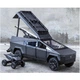 Машинка Tesla Cybertruck Camping металева колекційна моделька іграшка 16 см Чорний (4863321) - зображення 4