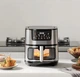 Аэрофритюрница Domotec MS-3223, 3500 Вт/12л, с конвекцией и таймером, для быстрого приготовления здоровых блюд, Черный - изображение 5