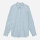 Рубашка хлопковая оверсайз женская Vero Moda 10326181 S Dusty blue (5715728682876) - изображение 6