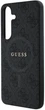 Панель Guess Leather 4G Colored Ring Classic Logo MagSafe для Samsung Galaxy S25 Black (3666339449483) - зображення 5
