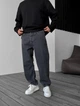 Чоловічі Джинсові Штани Сірі Однотонні Джинси Baggy 34 (373276) - зображення 1