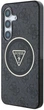 Панель Guess 4G Glitter Triangle Buttons MagSafe для Samsung Galaxy S25 Black (3666339449568) - зображення 2