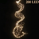 Світлодіодна гірлянда Кінський хвіст крапля роси X-MAS Horsetail 200 Led Warm White - изображение 1