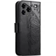 Чохол UniCase Butterfly Pattern для ZTE Blade A76 - Black - зображення 6