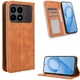 Чохол Deexe Retro Style для Xiaomi Poco F8 Pro - Brown - зображення 2