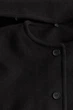Пальто H&M 1246417 черный M - изображение 4