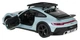 Машинка Porsche 911 Dakar Mint блакитний RASTAR модель 1:14 Автомобіль на дистанційному керуванні + пульт - зображення 8
