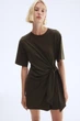 Платье H&M 1292919 хаки XL - изображение 1