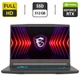 Ноутбук MSI Thin 15 / 15.6" (1920x1080) IPS / Intel Core i5-12450H (8 (12) ядер по 3.3 - 4.4 GHz) / 16 GB DDR4 / 512 GB SSD / nVidia GeForce RTX 4050, 6 GB GDDR6, 96-bit / WebCam - зображення 1