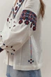 Жіноча лляна вишиванка Подільська Темна Folk Moda 4XL Білий (podlxsxka-temna-5064-304511169) - изображение 3