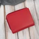 Кошелек женский кожаный для карточек Paolo Peruzzi SL-06-RD Красный (5905567219610) - изображение 2