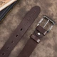 Ремень мужской кожаный Paolo Peruzzi PG-10-DBR-110 Темно-коричневый (5905567216176) - изображение 3