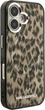 Etui plecki Karl Lagerfeld IML Leopard Pattern MagSafe do Apple iPhone 16 Brown (KLHMP16SHDLEOICW) - obraz 3