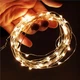 Гирлянда нить Роса 200 LED 20м USB, теплый белый + пульт 8 режимов светодиодная (R200) - изображение 5