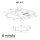 Витяжка MINOLA HPL 617 I 321872 - зображення 10