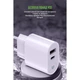 Зарядний пристрій MadeInFuture MFS12 12W 1xUSB-A + 1xUSB-C + cable USB-A to Lightning White (MIF82823) - зображення 3