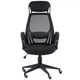 Крісло керівника black fabric E5005 - зображення 2