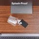 Умная карта IVANKY Smart Rechargeable Thin Wallet Finder для Apple Find My (iOS Only), Bluetooth 5.2, акумуляторная, 80dB+, wireless charge - изображение 7