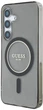 Панель Guess Glitter Circle Classic Logo MagSafe для Samsung Galaxy S25 Black (3666339449759) - зображення 2