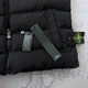 Жилетка Stone Island жіноча весняна осіння безрукавка Стон Айленд чорна, розмір XL - изображение 8