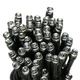 Светодиодная гирлянда 100 LED, 9 м, IP44, холодный белый свет, зеленый провод, 8 режимов, питание от сети 220В, 4009040 - изображение 6