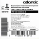 Водонагрівач Atlantic серії Atlantic O'Pro Turbo VM 100 D400S-2-B (2500W) (861374), 2.5 кВт, 100 л, вертикальний монтаж, "мокрий" ТЕН, циліндричний, клас C, білий - зображення 9