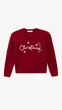 Светр з принтом для дівчинки Erceylan LN25104 Christmas 122 см Червоний shop (2000999324383) - зображення 1