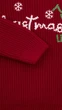 Свитер с принтом для девочки Erceylan LN2504 Christmas 98 см Красный shop (2000999324307) - изображение 3