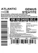 Водонагрівач Atlantic серії Steatite Genius VM 100 D400S-3E-C 1800W (EG) (8513550), 100 л, 1.8 кВт, вертикальний монтаж, "сухий" ТЕН, електронне, циліндричний, клас B, білий - зображення 5