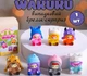 Фигурки WAKUKU (Вакуку) сюрприз брелок 4 см, рандомная 1шт, коллекционная (AN) 34324 - изображение 1