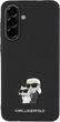 Etui Karl Lagerfeld Saffiano w/ K&C Metal Logo do Samsung Galaxy A56 Black (KLHCSA56PSAKCMPK) - obraz 2