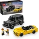 Конструктор Лего Чемпіони Мерседес 806 деталей Speed Champions Mercedes-AMG G63 Mercedes-AMG SL63 LEGO 76924 - зображення 1