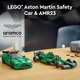 Конструктор Гоночные Автомобили Лего Астон Мартин 564 деталей Aston Martin and AMR23 Formula 1 LEGO 76925 - изображение 3