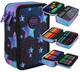 Шкільний пенал з трьома відділеннями Coolpack GALAXY JUMPER 3 з обладнанням - изображение 1