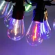 Гирлянда уличная в стиле ретро светодиодная мультиколор S14 на 10 LED ламп длиной 5 метров S14ML - изображение 7